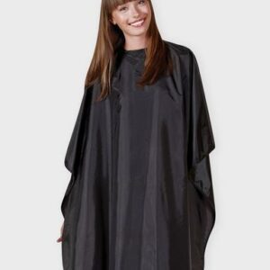 Betty Dain Nylon All Purpose Cape - Black Snap