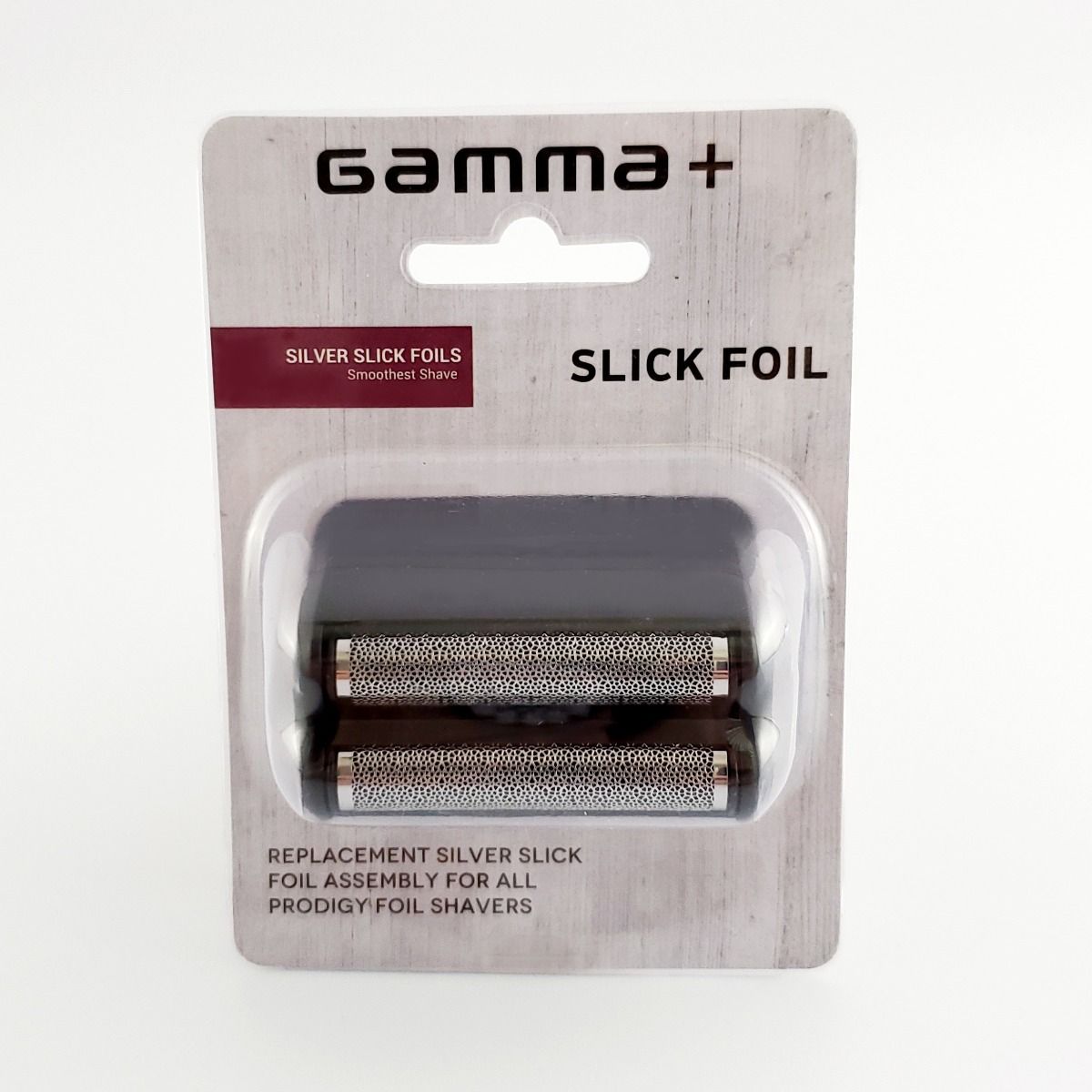 Gamma+ CORDLESS PRODIGY SILVER SLICK REPLACEMENT FOILS BLACK