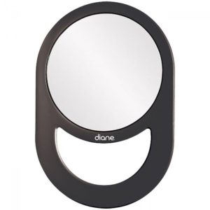 Diane D1021 Handle Mirror Black