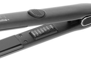 Gamma+ KERATIN GLORY - STRAIGHTENING IRON WITH 6 HEAT SETTINGS - Black