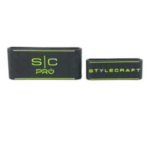 STYLECRAFT PRO BARBER HAIR CLIPPER AND TRIMMER GRIP BAND SET OF 2 - SC316B