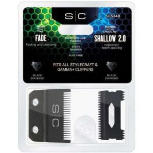 SC534B Stylecraft Fade Blade + Moving DLC Shallow Tooth 2.0 Cutter